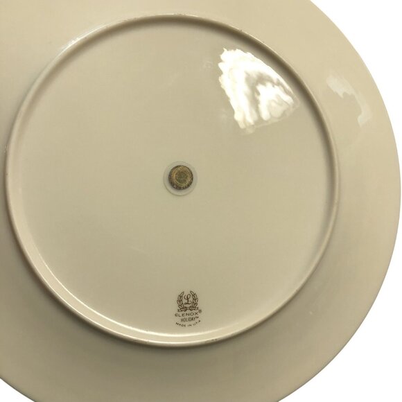 LENOX HOLLY AND BERRY HOLIDAY PATTERN SINGLE SERVER WITH CENTER HANDLE - Picture 3 of 3